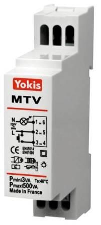 (160) Yokis dimmer zekeringkast zonder nuldraad 5-500 watt