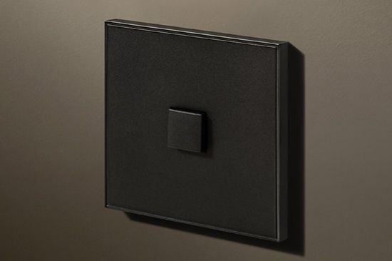 Lithoss Select (11) drukknop matt black