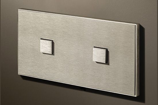 Lithoss Select (22) 2 x drukknop stainless steel