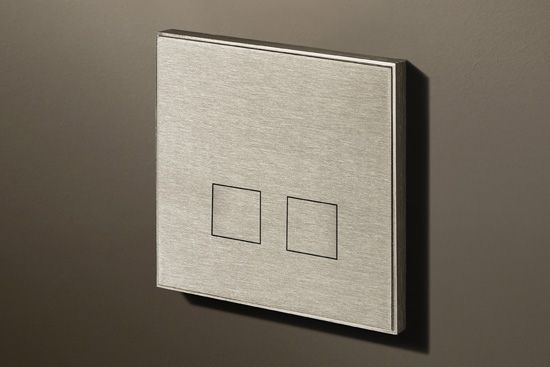 Lithoss Squares (12) 2 x drukknop stainless steel Lithoss Squares (12) 2 x drukknop stainless steel