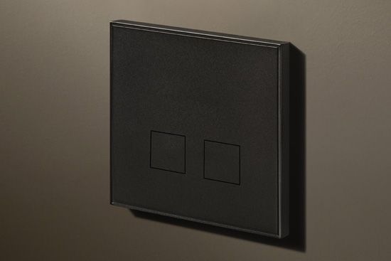 Lithoss Squares (12) 2 x drukknop matt black Lithoss Squares (12) 2 x drukknop matt black