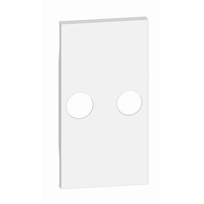 bTicino Living Now (B02) sierplaat voor stopcontact tv & radio wit bTicino Living Now (B02) sierplaat voor stopcontact tv & radio wit