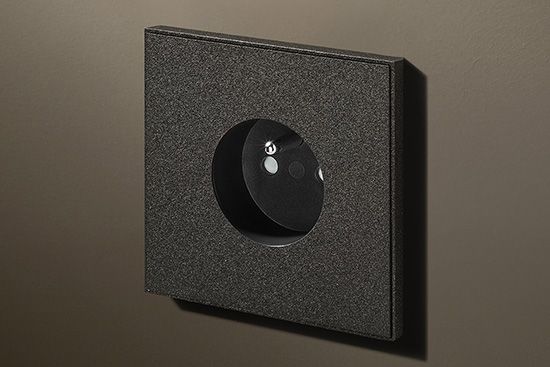 Lithoss Select (19) stopcontact textured black