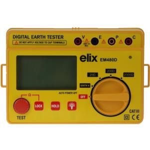 (G050) Elix digitale aardweerstandsmeter (meten aardingsstaven)