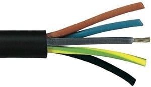 (KB100) CTMBN rubberen kabel 5G4 - per meter verkrijgbaar