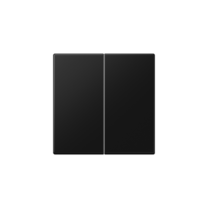 Jung (10) LS990 toets schakelaar dubbel of drukknop dubbel - grafietzwart mat Jung (10) LS990 toets schakelaar dubbel of drukknop dubbel - grafietzwart mat