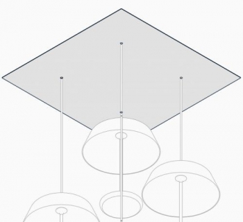 Ceiling Rose 4 Spirits