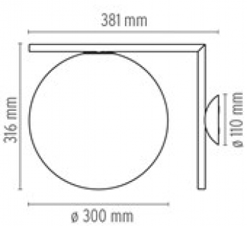 IC C/W2 Koper Flos IC C/W2 Koper Flos