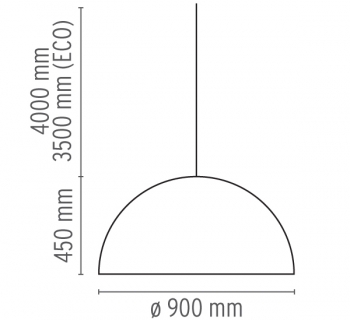 Skygarden 2 Goud Flos Skygarden 2 Goud Flos