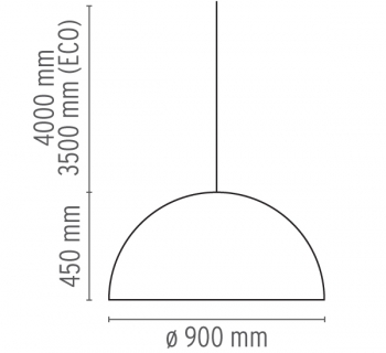 Skygarden 2 Zwart Flos