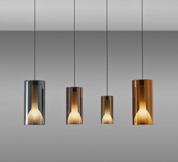 Lit Suspension Medium Orange