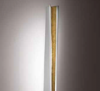 Reverse Dim White/Gold