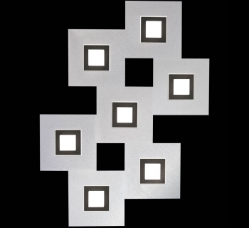 Karree 77 Aluminium-Black