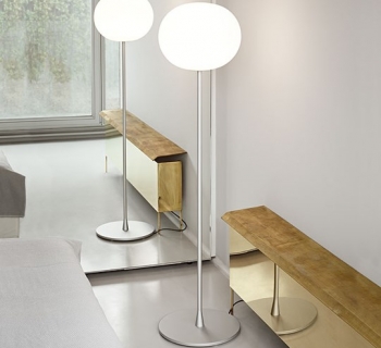 Glo-Ball F1 Flos Silver