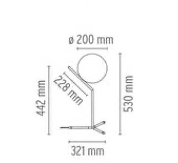 IC T1 HIGH Koper Flos