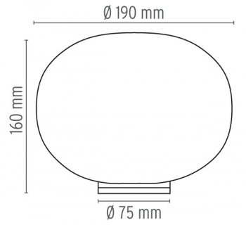 Glo-Ball Basic Zero Switch Flos