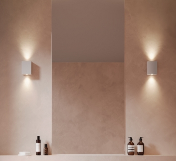 Sulfer Wall Up/Down 2x White Sulfer Wall Up/Down 2x White