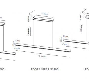 Edge Linear S1500 Titanium