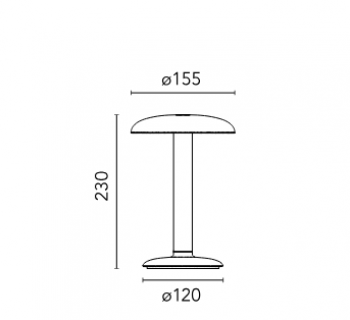 Gustave Polished Silver Flos