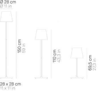 Poldina XXL Floor White Poldina XXL Floor White