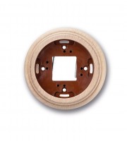 Fontini Garby montageplaat enkel hout onvernist