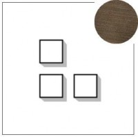 Lithoss Select (13) 3 x drukknop bronze antique
