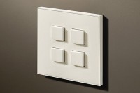 Lithoss Select (14) 4 x drukknop textured white