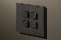 Lithoss Select (14) 4 x drukknop textured black