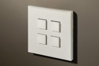 Lithoss Select (14) 4 x drukknop matt white