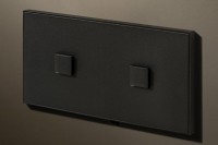 Lithoss Select (22) 2 x drukknop matt black
