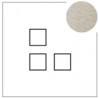 Lithoss Squares (13) 3 x drukknop stainless steel