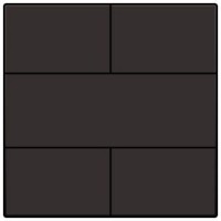 Niko (99) 124-40000 OUD dark brown afwerkingsset voor 4-voudige potentiaalvrije drukknop 24 V BEPERKTE VOORRAAD (contacteer ons) !!!