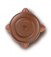Fontini Garby aftakdoos 10cm verouderd metaal