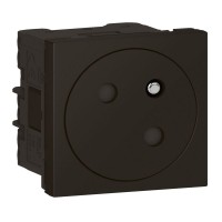 (KG006) Legrand DLP stopcontact enkelvoudig zwart