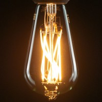 Segula ledlamp rustica long style clear 5w e27 400 lumen