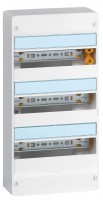 (004) Legrand zekeringkast extra smal 3 rij 39 modules