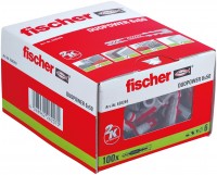 (G100) Fischer pluggen standaard diameter 6mm lengte 50mm (doos van 100 stuks)