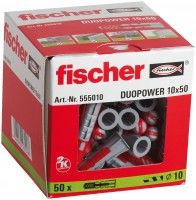 (G100) Fischer pluggen standaard diameter 10mm lengte 50mm (doos van 50 stuks)